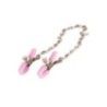 Strizza capezzoli rosa Crystal Chain Nipple Strizza capezzoli rosa Crystal Chain Nipple