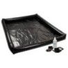 Telo gonfiabile con kit costrittivo nero