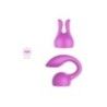 Accessori per massaggiatore wand fucsia Accessori per massaggiatore wand fucsia