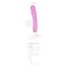 Massaggiatore wand curvo fucsia Massaggiatore wand curvo fucsia