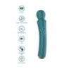 Massaggiatore wand curvo verde Massaggiatore wand curvo verde