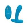 Vibratore punto G con telecomando blu Vibratore punto G con telecomando blu