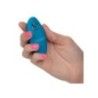 Vibratore punto G con telecomando blu Vibratore punto G con telecomando blu