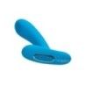 Vibratore punto G con telecomando blu Vibratore punto G con telecomando blu