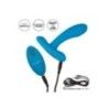 Vibratore punto G con telecomando blu Vibratore punto G con telecomando blu