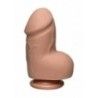 Dildo realistico grosso Dual Dens 15cm chiaro