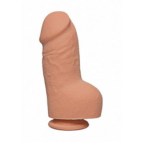Dildo realistico grosso Dual Dens 20cm chiaro