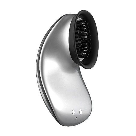 Succhia clitoride e vibrazione Argento