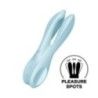 Vibratore Satisfyer threesome 1 blue Vibratore Satisfyer threesome 1 blue