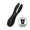 Vibratore Satisfyer threesome 2 nero Vibratore Satisfyer threesome 2 nero