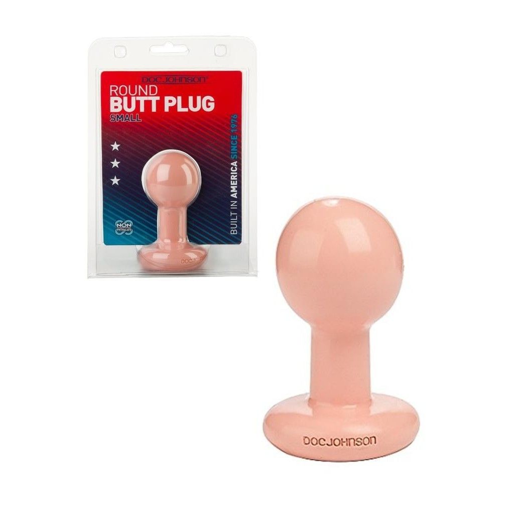 Fallo anale dildo plug round plugs large butt mini flesh