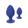 Plug anale 2 pz Cheeky Buttplug blu Plug anale 2 pz Cheeky Buttplug blu