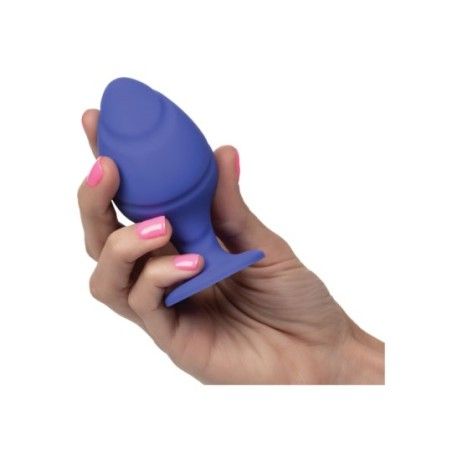 Plug anale 2 pz Cheeky Buttplug blu