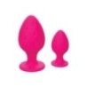 Plug anale 2 pz Cheeky Buttplug rosa Plug anale 2 pz Cheeky Buttplug rosa