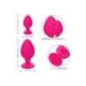Plug anale 2 pz Cheeky Buttplug rosa Plug anale 2 pz Cheeky Buttplug rosa