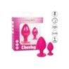 Plug anale 2 pz Cheeky Buttplug rosa Plug anale 2 pz Cheeky Buttplug rosa