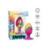 Plug anale large multicolore in silicone Plug anale large multicolore in silicone