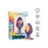 Plug anale spirale silicone large multicolor Plug anale spirale silicone large multicolor