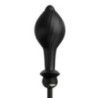 Plug gonfiabile vibrante Auto-Throb nero Plug gonfiabile vibrante Auto-Throb nero