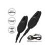 Pinze capezzoli vibranti silicone nero Pinze capezzoli vibranti silicone nero
