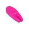 Pinze capezzoli vibranti silicone fucsia Pinze capezzoli vibranti silicone fucsia
