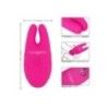 Pinze capezzoli vibranti silicone fucsia Pinze capezzoli vibranti silicone fucsia