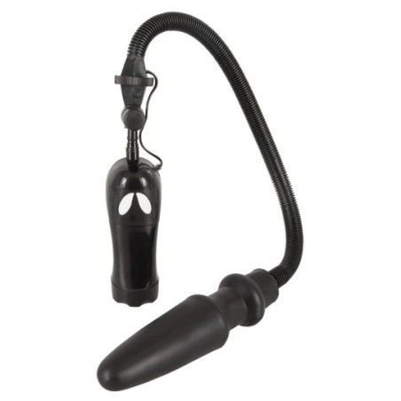 Plug gonfiabile vibrante nero