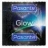 Preservativi fluorescenti Glow Pasante 12 pz Preservativi fluorescenti Glow Pasante 12 pz