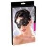 Maschera sexy pizzo Gothic Charm nera Maschera sexy pizzo Gothic Charm nera