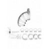 Gabbia Pene 9 cm mod 02 trasparente Gabbia Pene 9 cm mod 02 trasparente