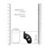 Gabbia Pene 9 cm mod 20 nero Gabbia Pene 9 cm mod 20 nero