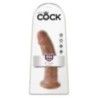 Fallo realistico ventosa Cock mulatto 23 cm Fallo realistico ventosa Cock mulatto 23 cm