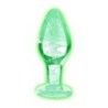 Plug anale vetro fosforescente Large 10 cm Plug anale vetro fosforescente Large 10 cm