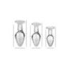 Plug anale vetro fosforescente Large 10 cm Plug anale vetro fosforescente Large 10 cm