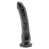 Fallo con ventosa nero realistico 20,5 cm Fallo con ventosa nero realistico 20,5 cm
