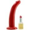 Set strapon imbracatura e dildo rosso Set strapon imbracatura e dildo rosso