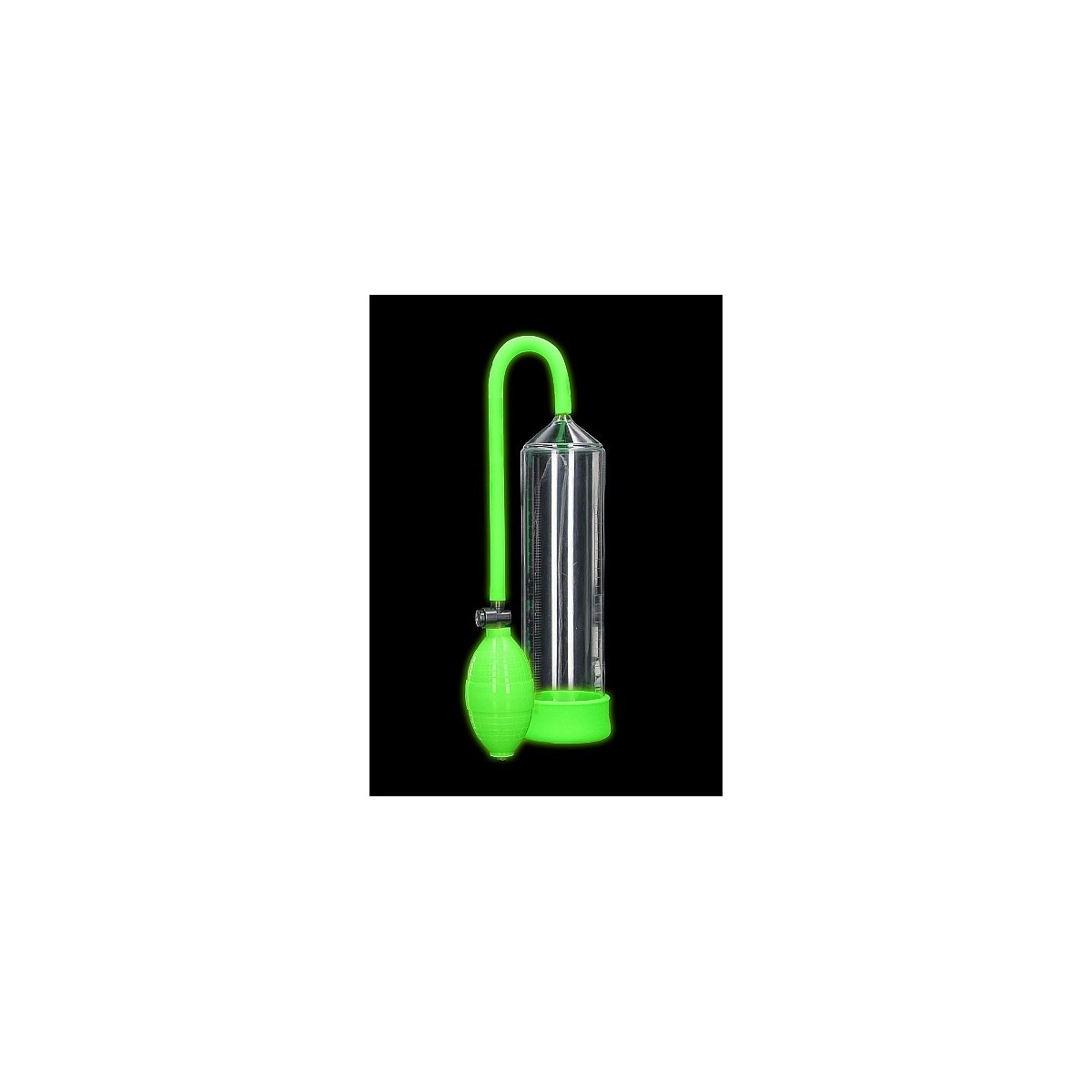 Sviluppatore pompa Classic Penis Pump - Glow in the Dark - Neon Green