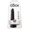 Fallo realistico con testicoli 15 cm nero Fallo realistico con testicoli 15 cm nero