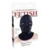 Maschera cappuccio fetish Zipper Face Hood Maschera cappuccio fetish Zipper Face Hood