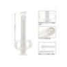 Siringa per lubrificante XL trasparente 23 ml Siringa per lubrificante XL trasparente 23 ml