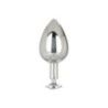 Plug anale goccia e doppio anello fallico L Plug anale goccia e doppio anello fallico L