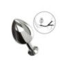 Plug anale goccia e doppio anello fallico L Plug anale goccia e doppio anello fallico L