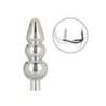 Plug anale a spirale e doppio anello fallico Plug anale a spirale e doppio anello fallico