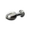Plug anale goccia e doppio anello fallico S Plug anale goccia e doppio anello fallico S