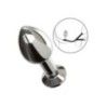 Plug anale goccia e doppio anello fallico S Plug anale goccia e doppio anello fallico S