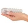Guaina fallica crystal trasparente 15 cm Guaina fallica crystal trasparente 15 cm