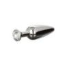 Plug anale goccia e doppio anello fallico M Plug anale goccia e doppio anello fallico M