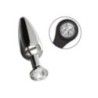 Plug anale goccia e doppio anello fallico M Plug anale goccia e doppio anello fallico M