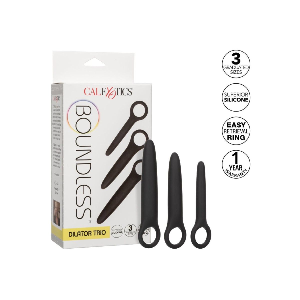 Kit plug anali Boundless Dilator Trio