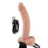 Fallo cavo realistico vibrante 24 cm Fallo cavo realistico vibrante 24 cm